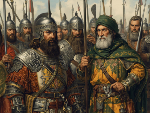 Ziliadoran Umbrige Military with Wizard